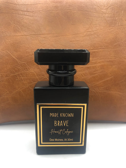 Brave: men’s cologne-no chemicals or alcohol